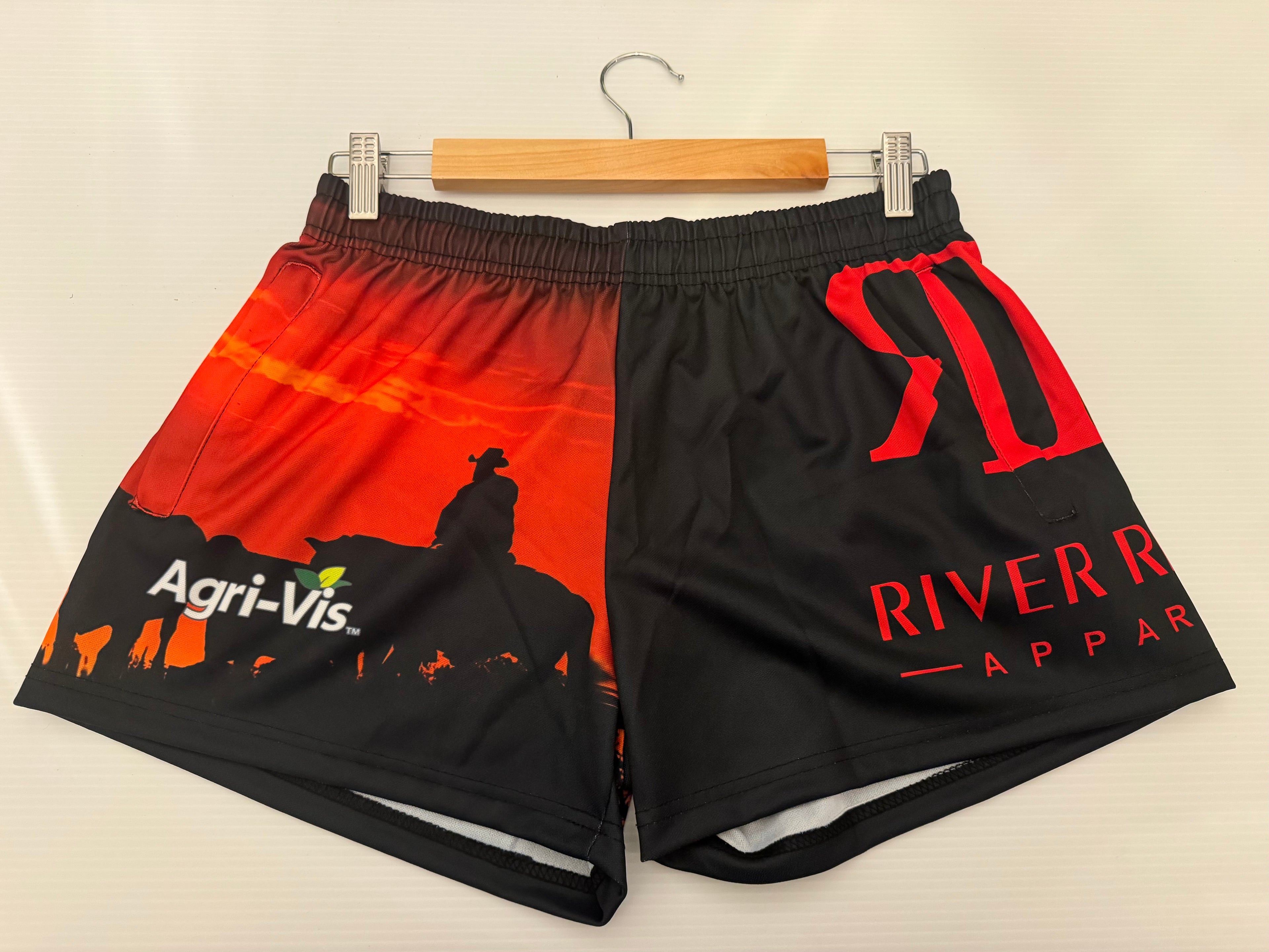 River Ridge Apparel Footy Shorts The Stockman