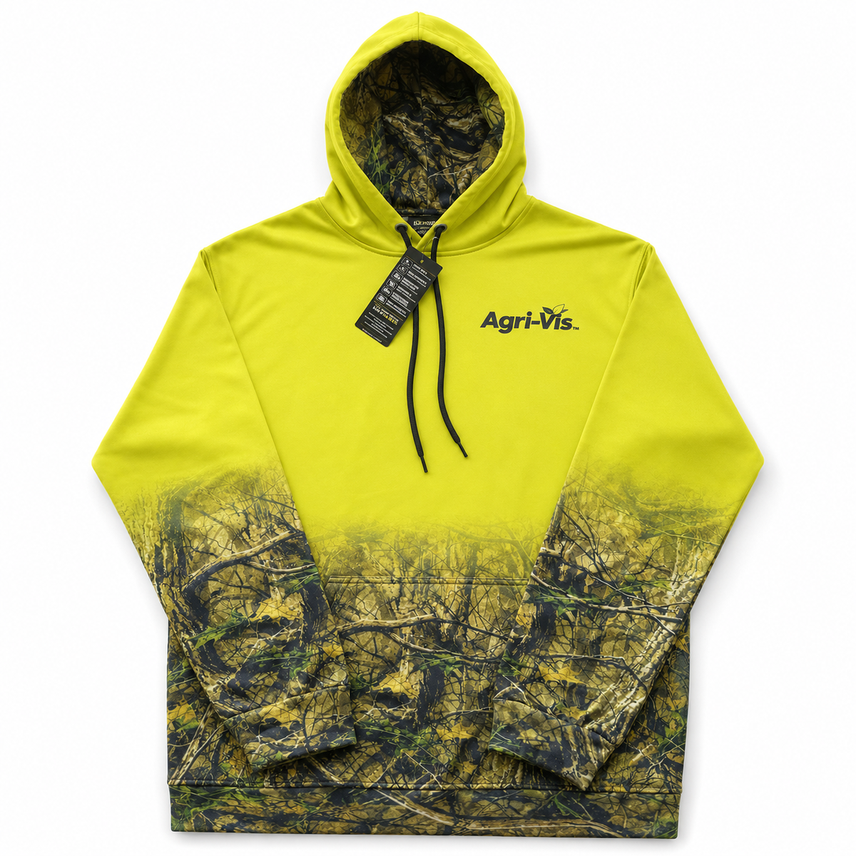 Agri-Vis livestock Hoodie Jumper – Lime